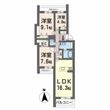 表参道グレイスKの間取図