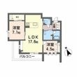 熊本市中央区出水3丁目の間取図