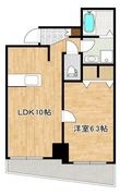 熊本市中央区坪井1丁目の間取図