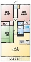 熊本市中央区坪井6丁目の間取図