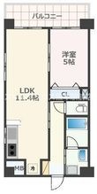 新屋敷エクシードの間取図