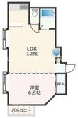 熊本市中央区坪井1丁目の間取図