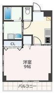 熊本市中央区出水２丁目の間取図