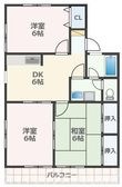 熊本市中央区十禅寺1丁目の間取図