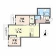 WithPlus上熊本駅前の間取図