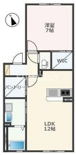 熊本市西区横手４丁目の間取図