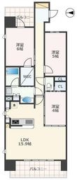 熊本市西区春日2丁目の間取図