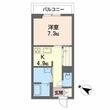 熊本市中央区本荘5丁目の間取図