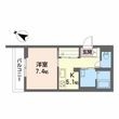 熊本市中央区本荘5丁目の間取図