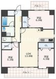 ヒルクレストELGRAND大江の間取図