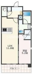 ヒルクレストELGRAND本山の間取図