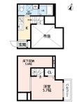 熊本市中央区琴平1丁目の間取図