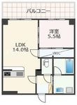Lestia坪井の間取図