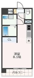熊本市中央区薬園町の間取図