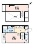フォレット新大江の間取図