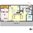 熊本市南区野口4丁目の間取図
