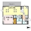 熊本市南区野口4丁目の間取図
