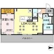 熊本市南区野口4丁目の間取図