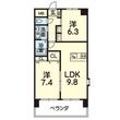 TWINBLD YOSHIDAの間取図