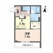 シャーメゾン ウィステリアの間取図