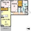(仮称)D-ROOM八王寺町の間取図