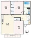 熊本市中央区平成1丁目の間取図