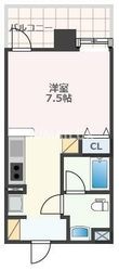 熊本市中央区辛島町の間取図