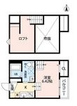 熊本市中央区本山４丁目の間取図