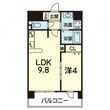 熊本市中央区本荘3丁目の間取図