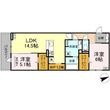 D-ROOM西熊本駅Ⅱの間取図