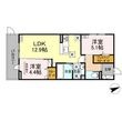 D-ROOM西熊本駅Ⅱの間取図