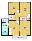 熊本市中央区坪井1丁目の間取図