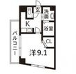 熊本市中央区新屋敷1丁目の間取図