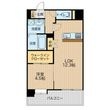 熊本市中央区新屋敷2丁目の間取図
