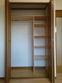 たっぷりとした収納スペースです