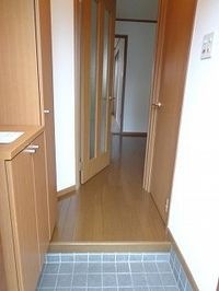 ゆったりとした玄関です