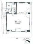 港区西麻布3丁目の間取図