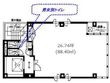 中央区日本橋茅場町2丁目の間取図