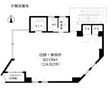 港区西麻布3丁目の間取図