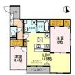 東大阪市喜里川町の間取図