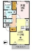 東大阪市喜里川町の間取図