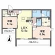 大阪市旭区中宮5丁目の間取図