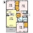 大阪市東成区大今里3丁目の間取図