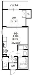 枚方市牧野本町2丁目の間取図