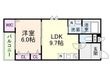 茨木市沢良宜西１丁目の間取図