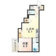 大阪市東住吉区湯里４丁目の間取図