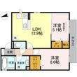 枚方市津田西町2丁目の間取図