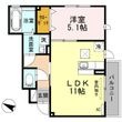 大東市三住町の間取図