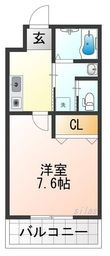 門真市栄町の間取図