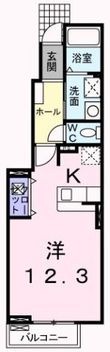 ラルジュ フォンテーヌⅠの間取図